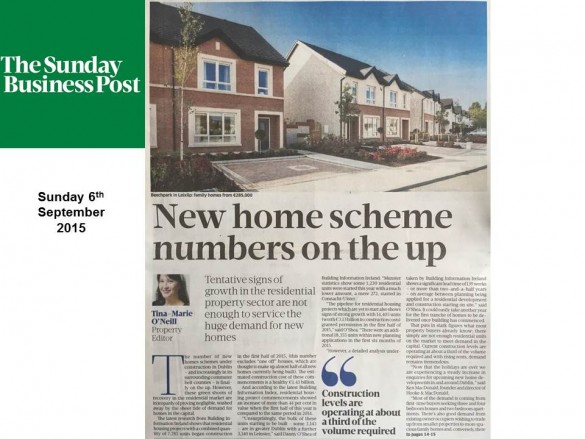 Residential Housing Sunday Business Post