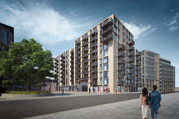 The first large-scale apartment scheme in Cork City’s docklands, the development will offer 302 apartments. Pic: Larry Cummins